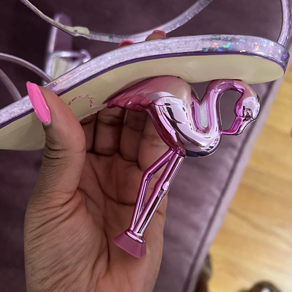 Sophia Webster Flamingo Sandals - Picture 6 of 10